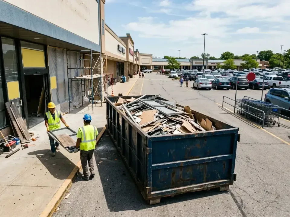 retail-store-renovation-debris-003 — frequently asked questions, Roll-off Dumpster Rentals in Bloomington, IN